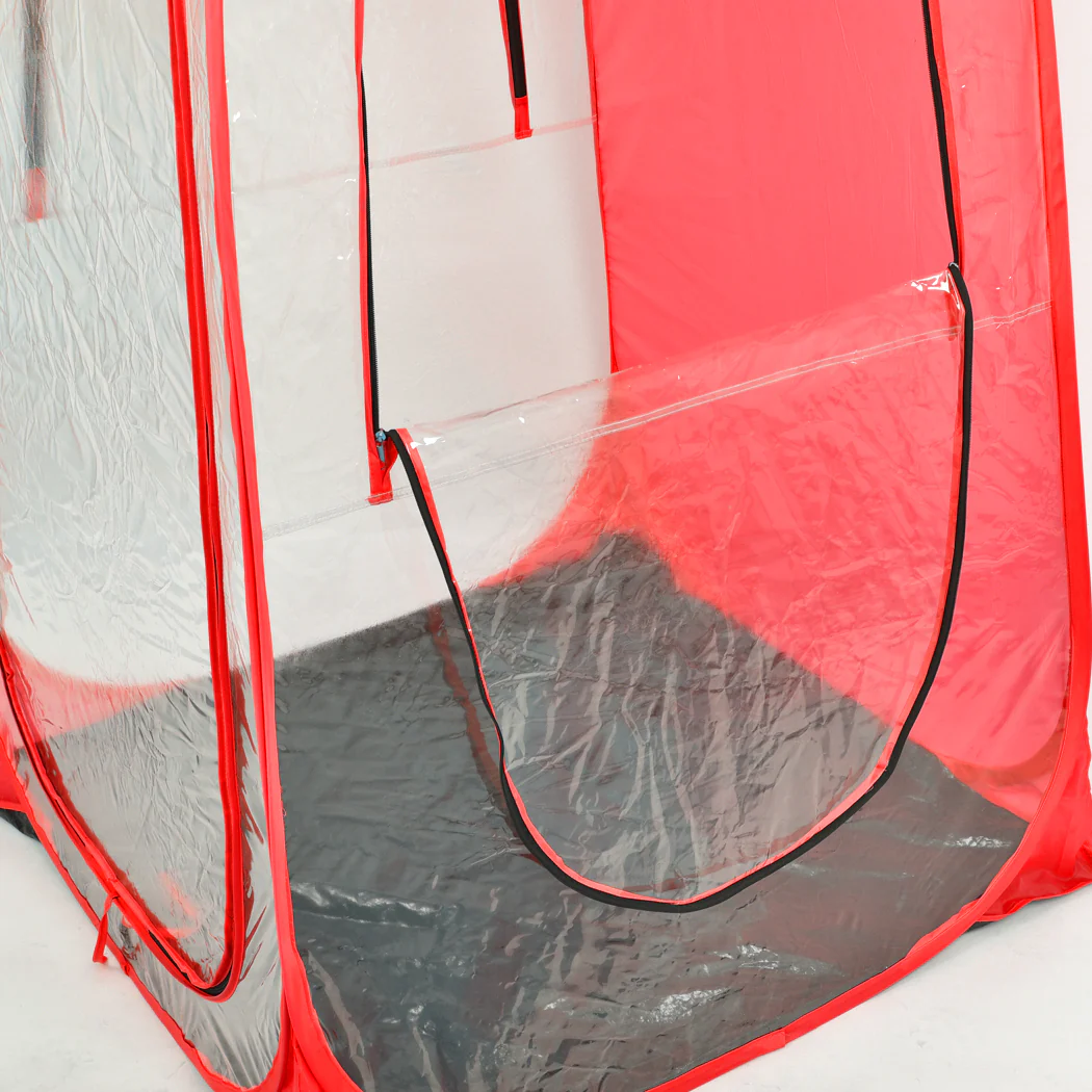 2x Mountview Pop Up Tent Camping Weather Red - Image 5