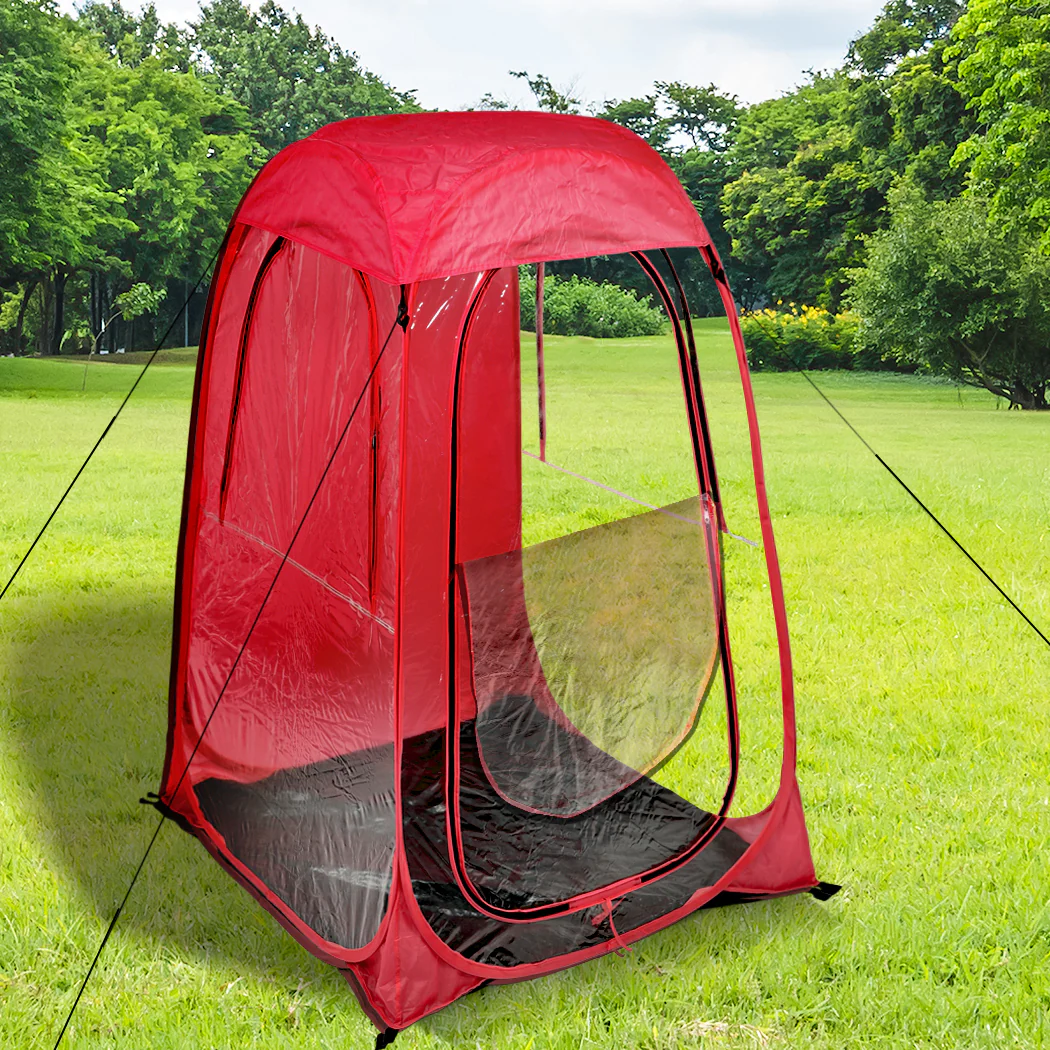 2x Mountview Pop Up Tent Camping Weather Red - Image 6