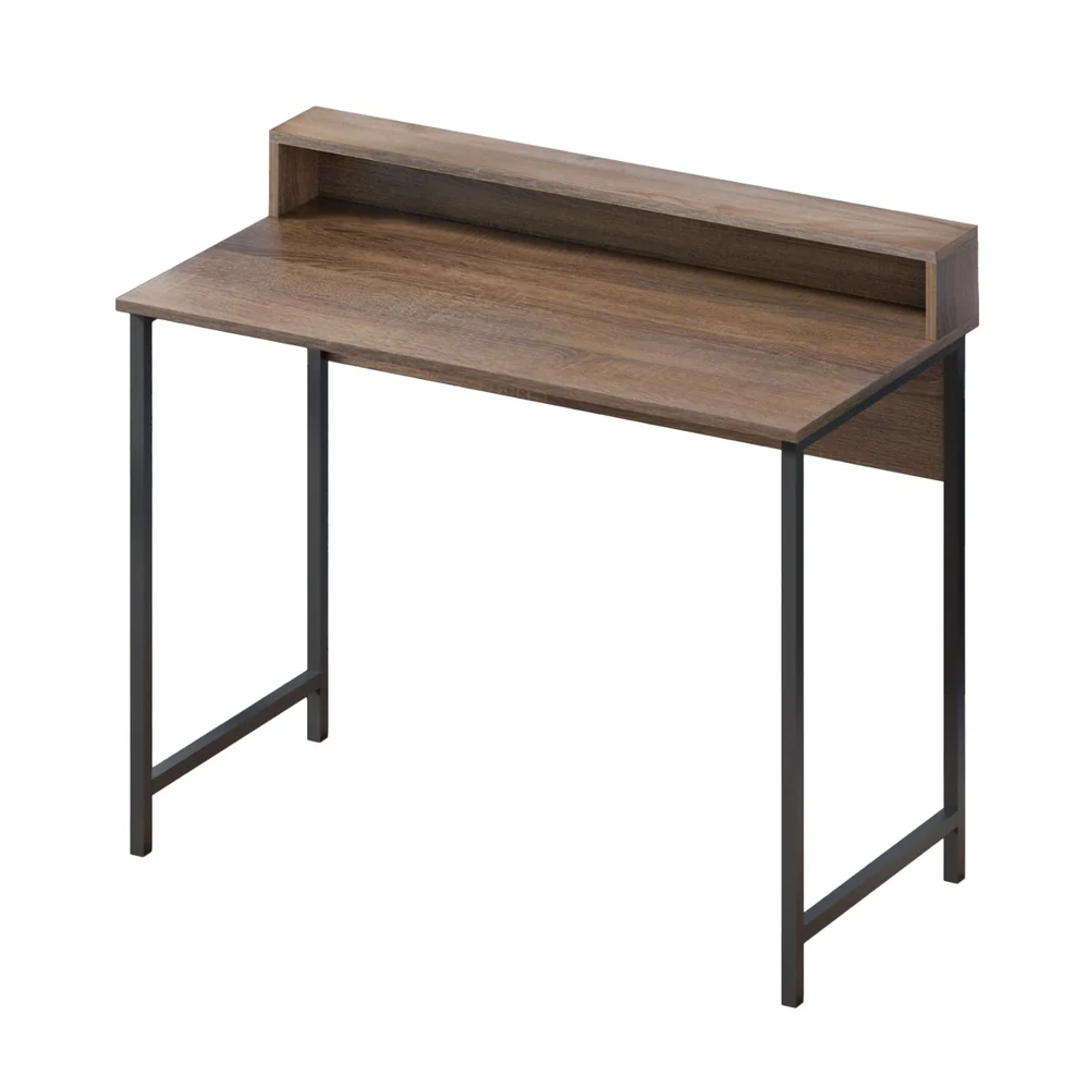 Artiss Computer Desk Shelf Oak 100CM - Image 8