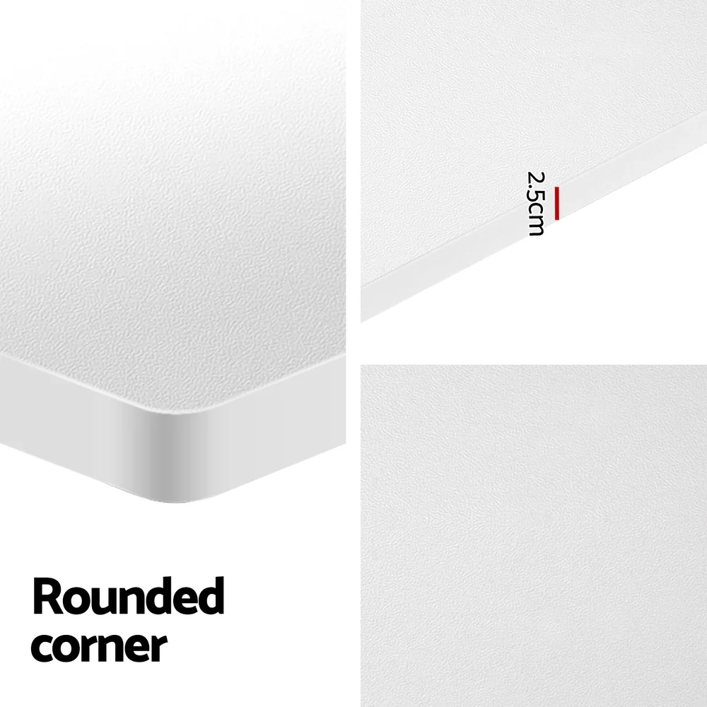 Artiss Electric Standing Desk Dual Motor Office Table With Shelf Drawer120CM - Image 6