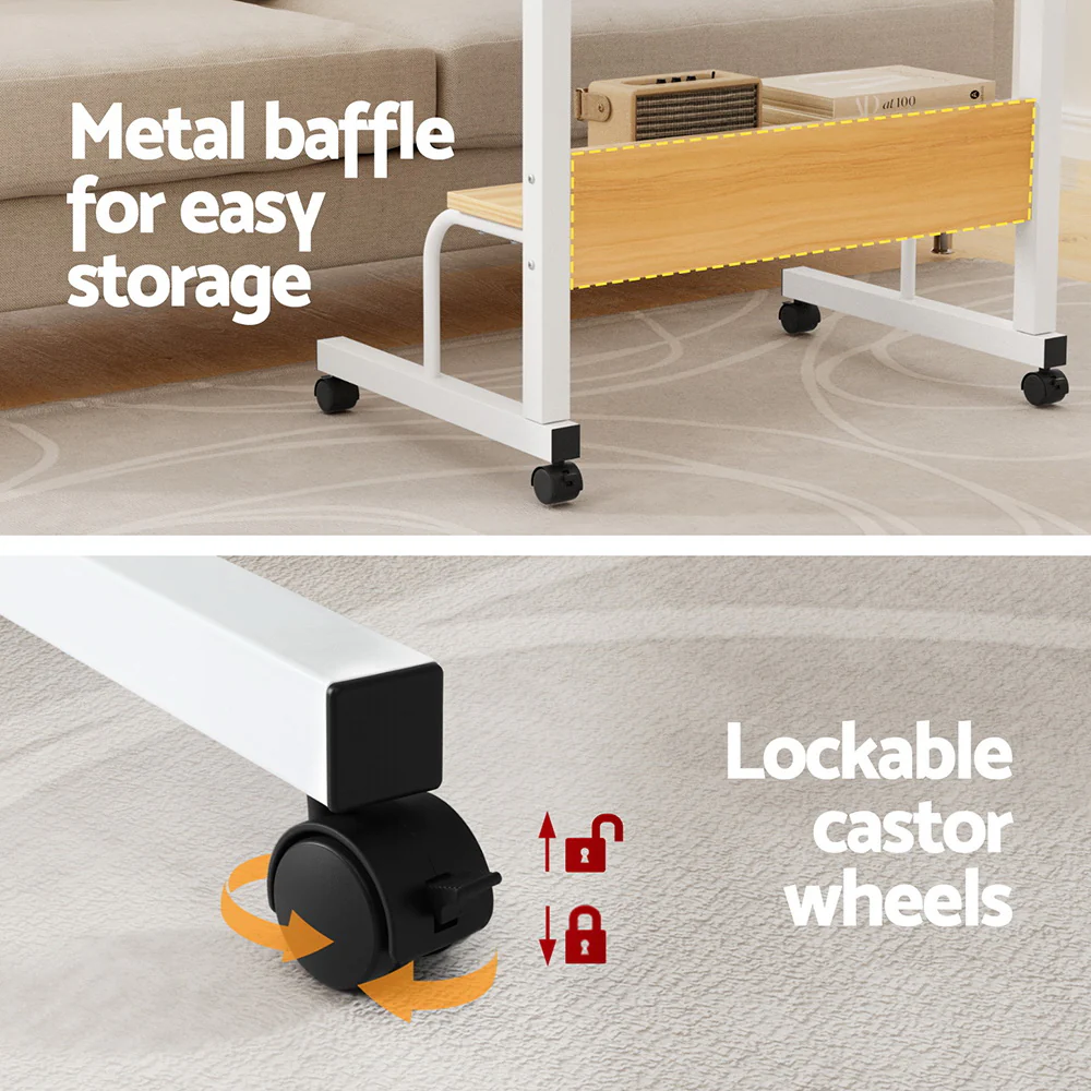 Artiss Laptop Desk Portable Sit Stand Desks Height Adjustable Workstation 80CM - Image 6