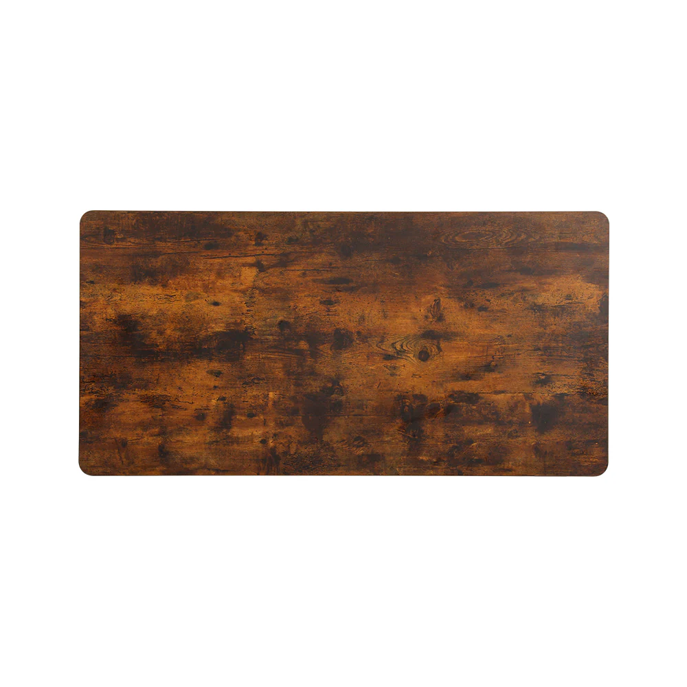 Artiss Standing Desk Top Rustic Brown 140CM - Image 3