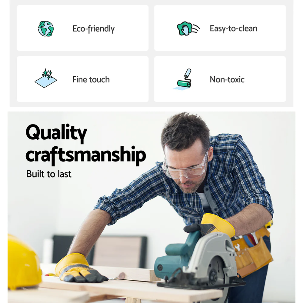 Artiss Standing Desk Top Walnut 140CM - Image 5