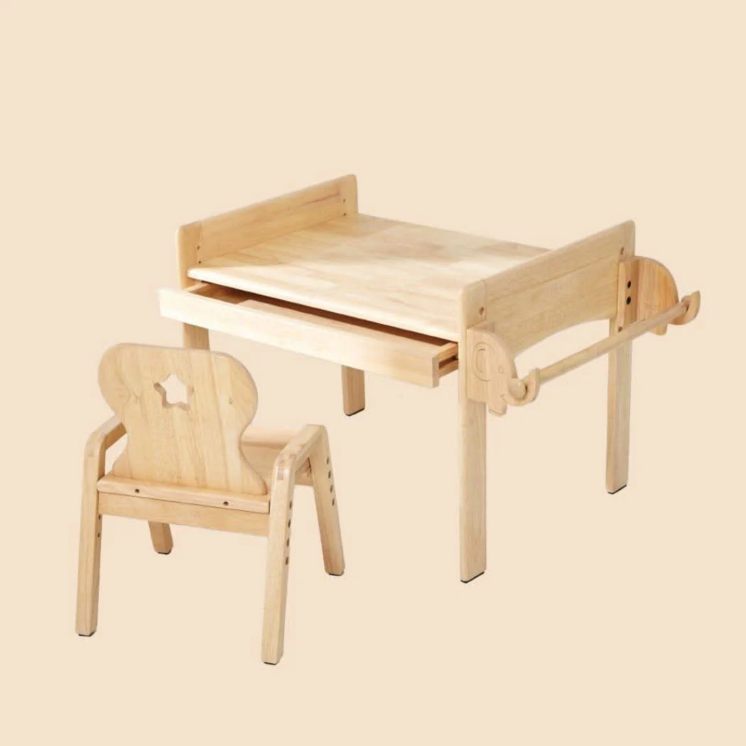 Bunny Tickles Primary Adjustable Table and Chair Set Star - Image 7