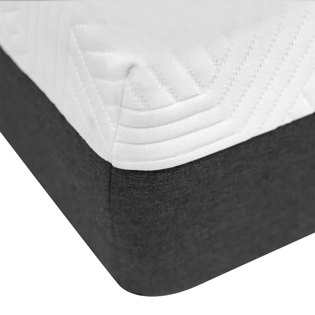 Dreamz Single Mattress Gel Memory Foam Cooling Breathable 15cm Medium Firm - Image 5