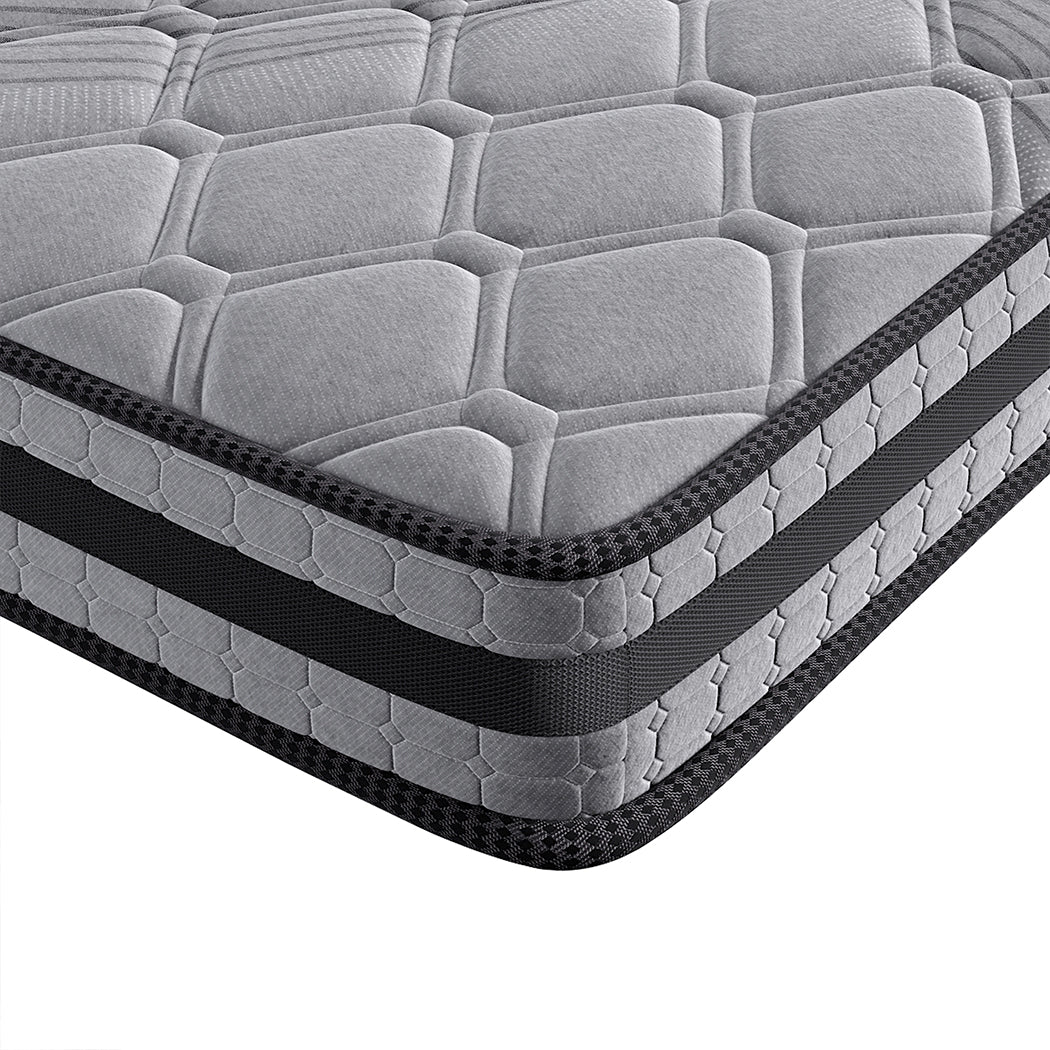 Dreamz Spring Mattress Bed Pocket Egg King Single - Image 4