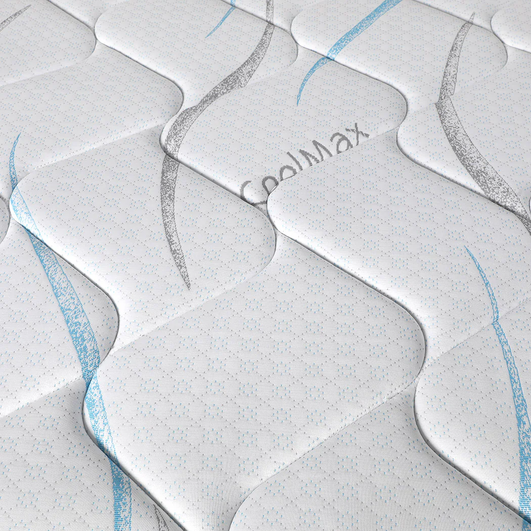 Dreamz Spring Mattress Bed Pocket Tight King Single - Image 3