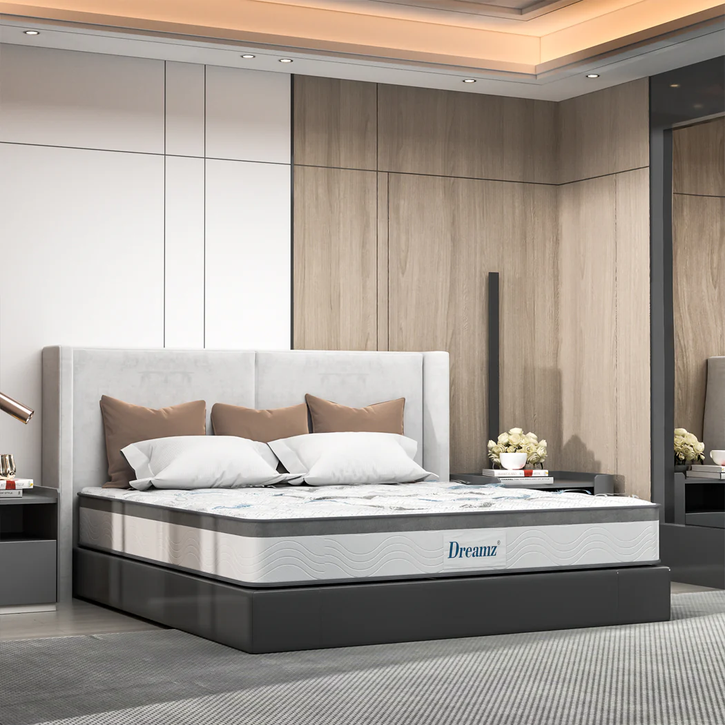 Dreamz Spring Mattress Bed Pocket Tight Single - Image 6