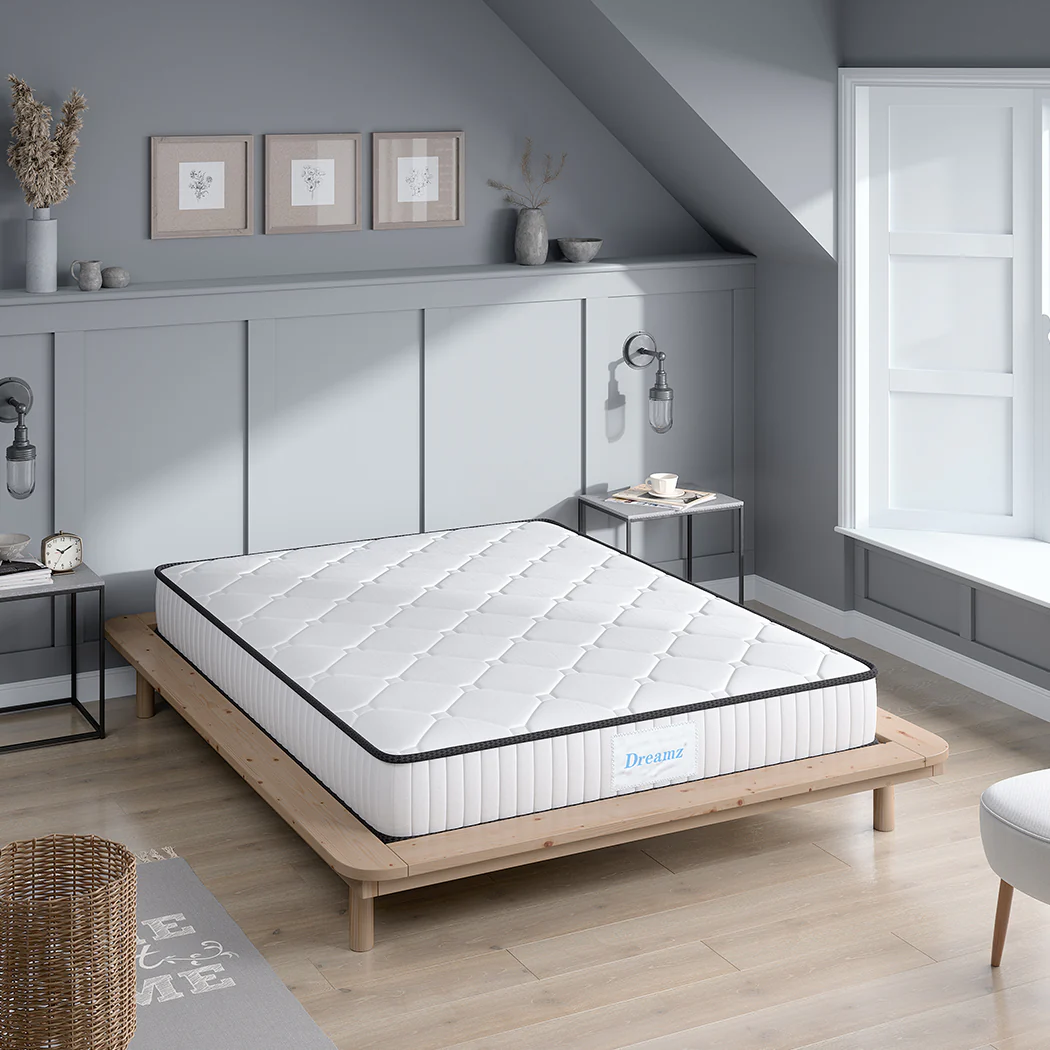 Dreamz Spring Mattress Bed Pocket Tight Single - Image 7