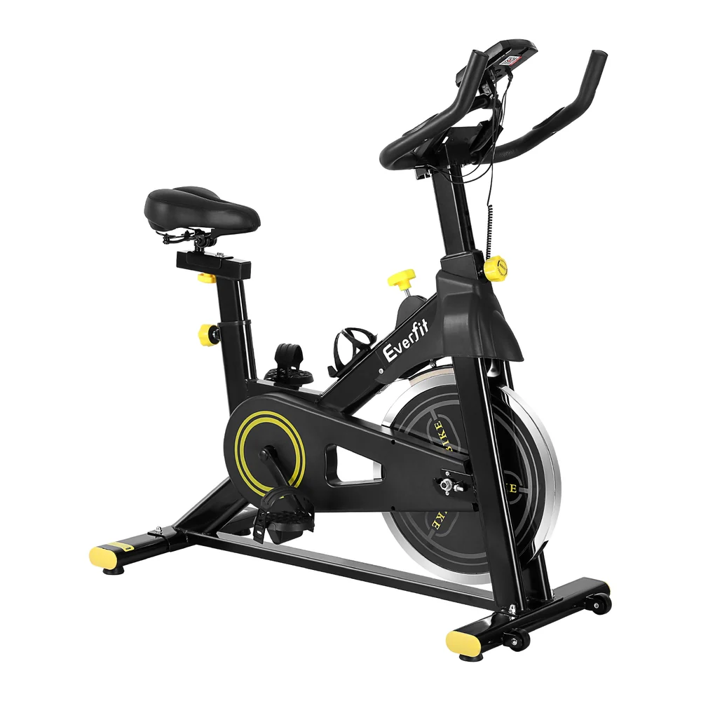Everfit Spin Bike Exercise Bike Cardio Gym Bluetooth APP Connectable - Image 6
