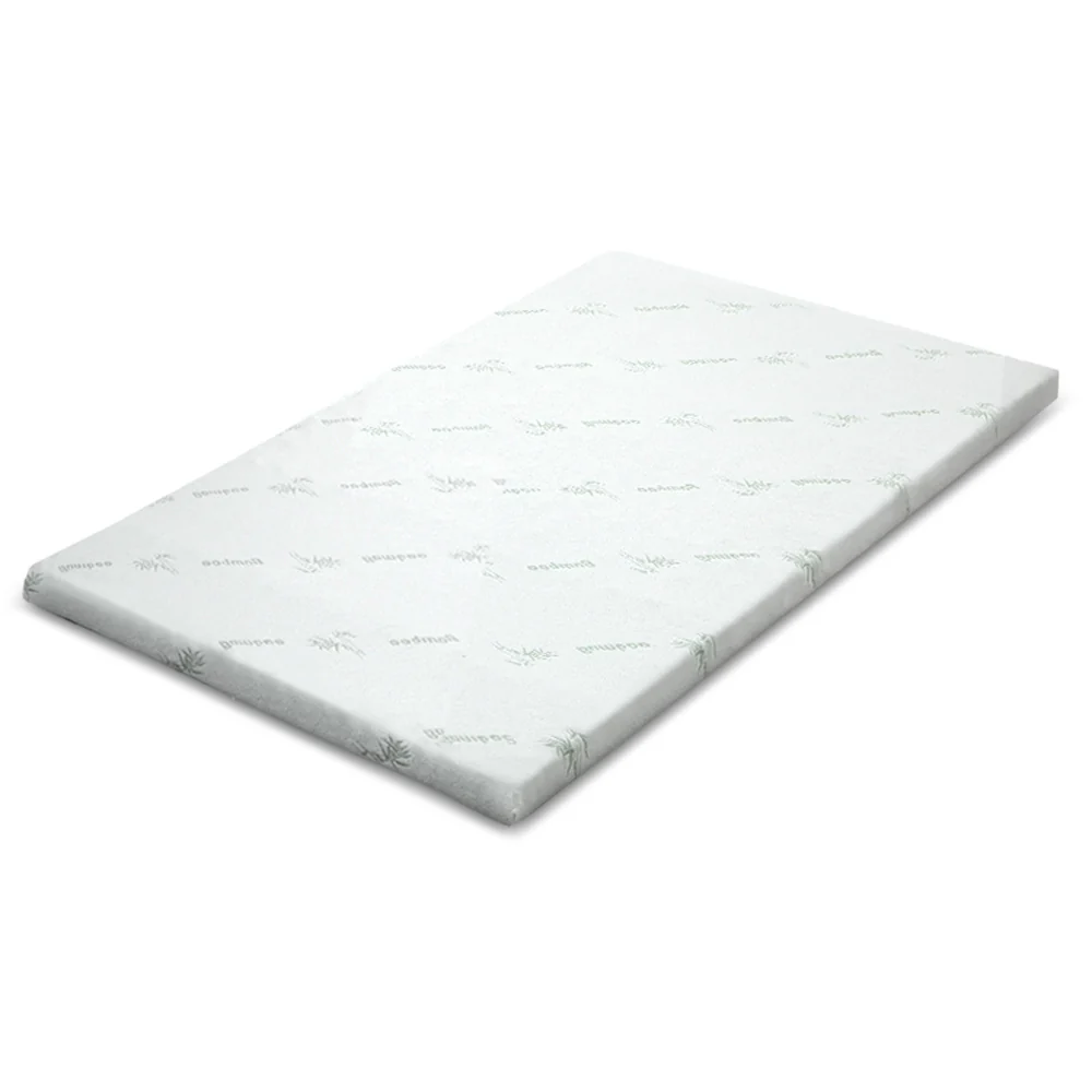Giselle Bedding Memory Foam Mattress Topper Cool Gel 5cm Single - Image 8