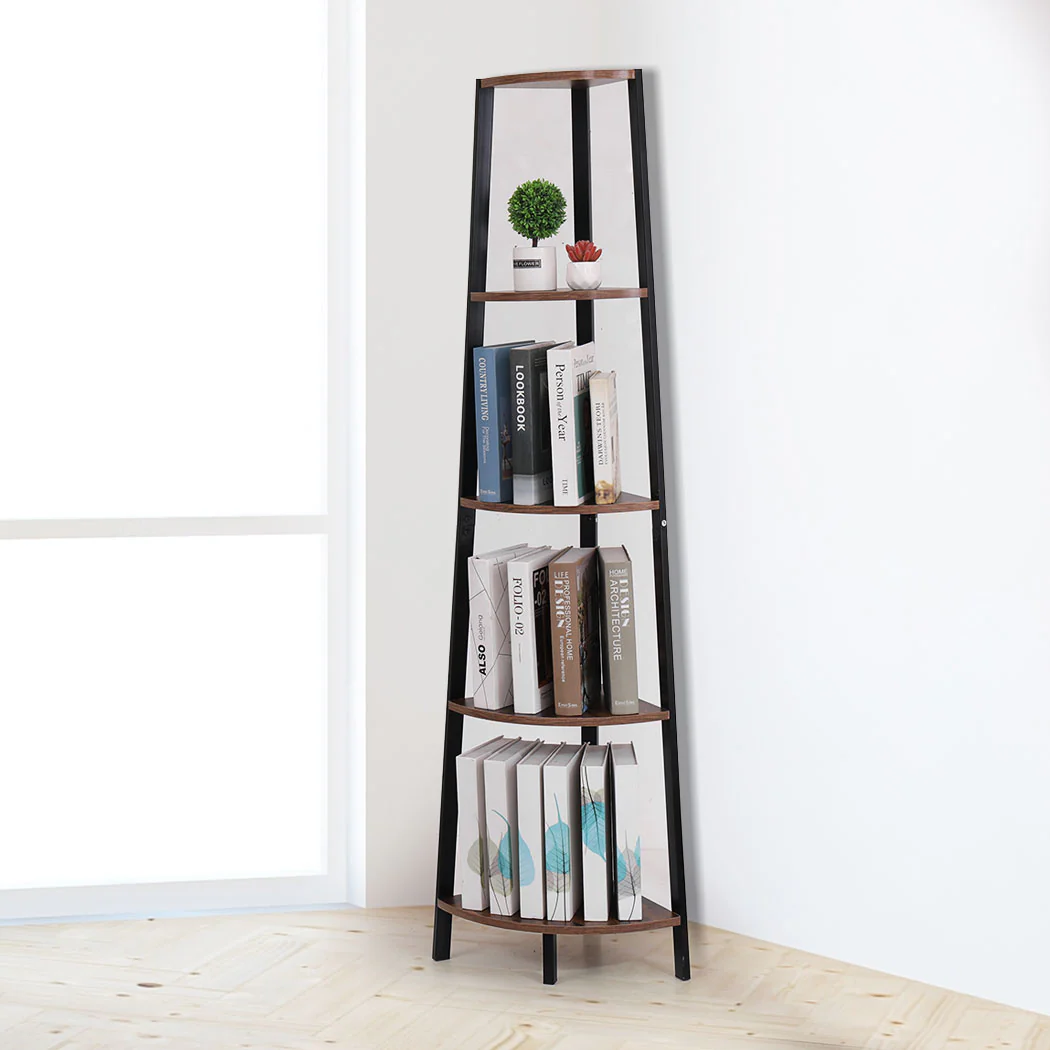 Levede 5 Tier Corner Shelf Industrial - Image 7