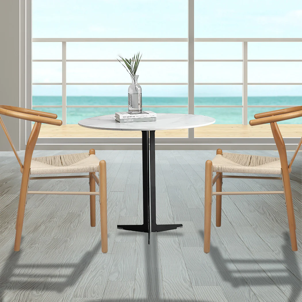 Levede 6x Dining Chairs Wooden Hans - Image 6