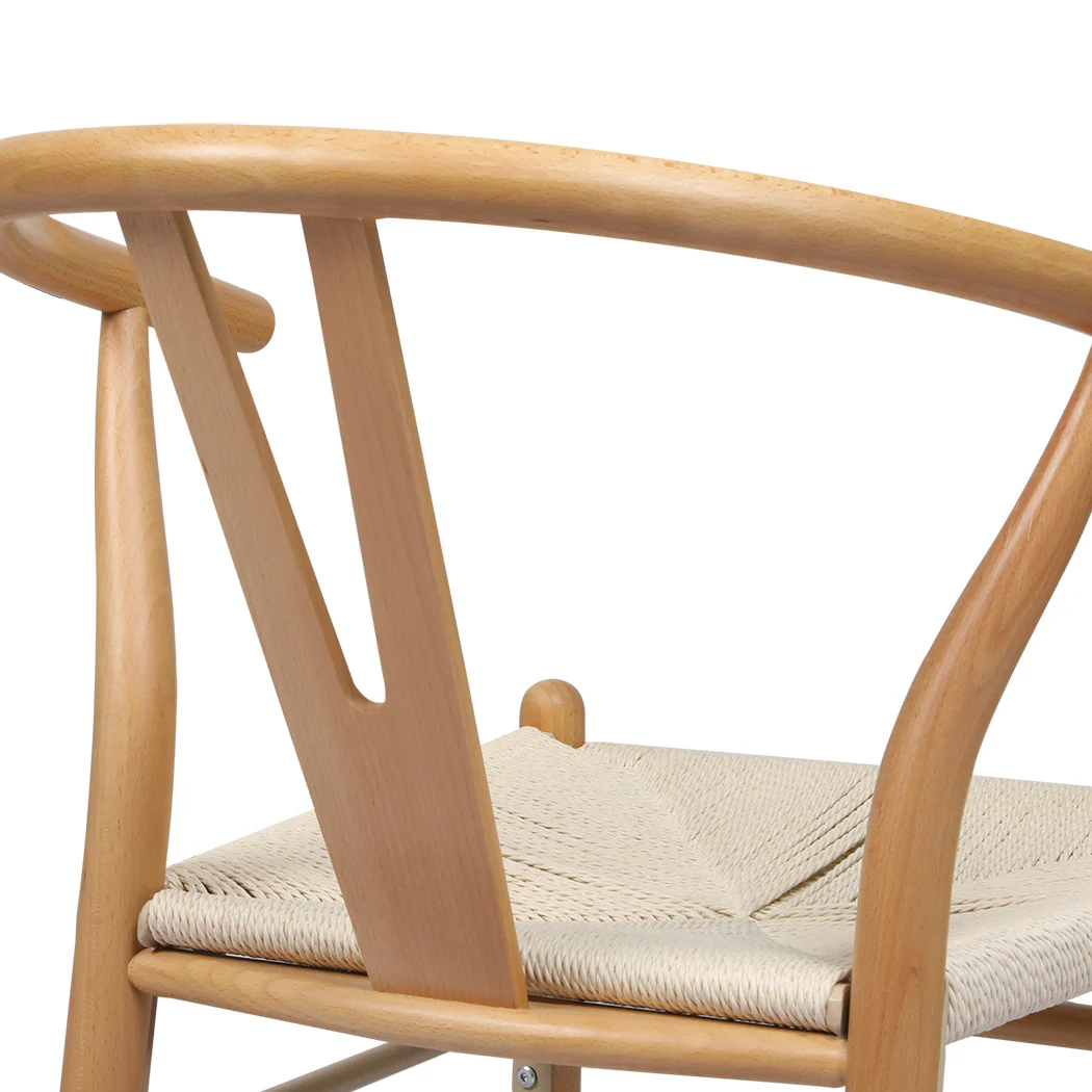 Levede 6x Dining Chairs Wooden Hans - Image 4