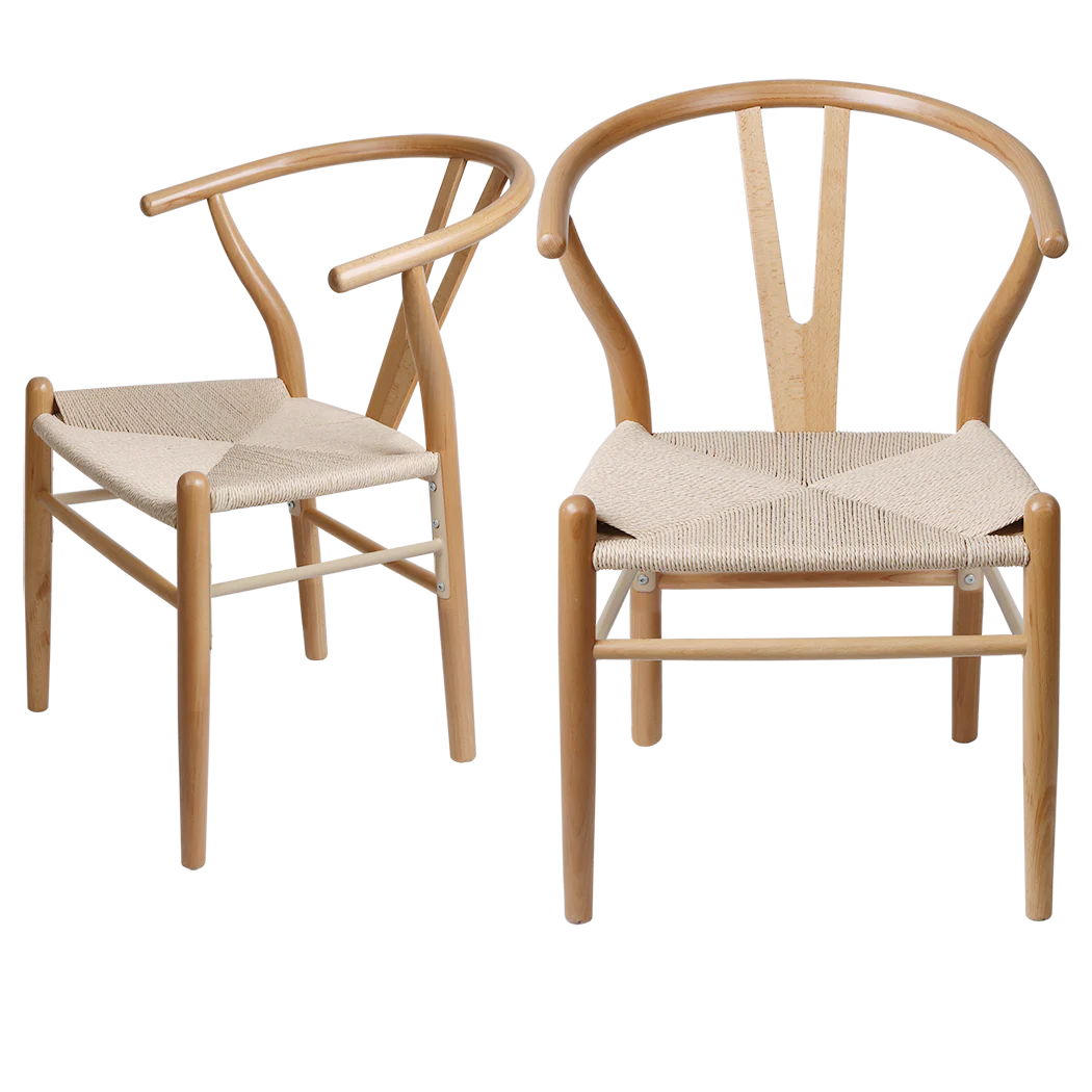 Levede 6x Dining Chairs Wooden Hans - Image 8