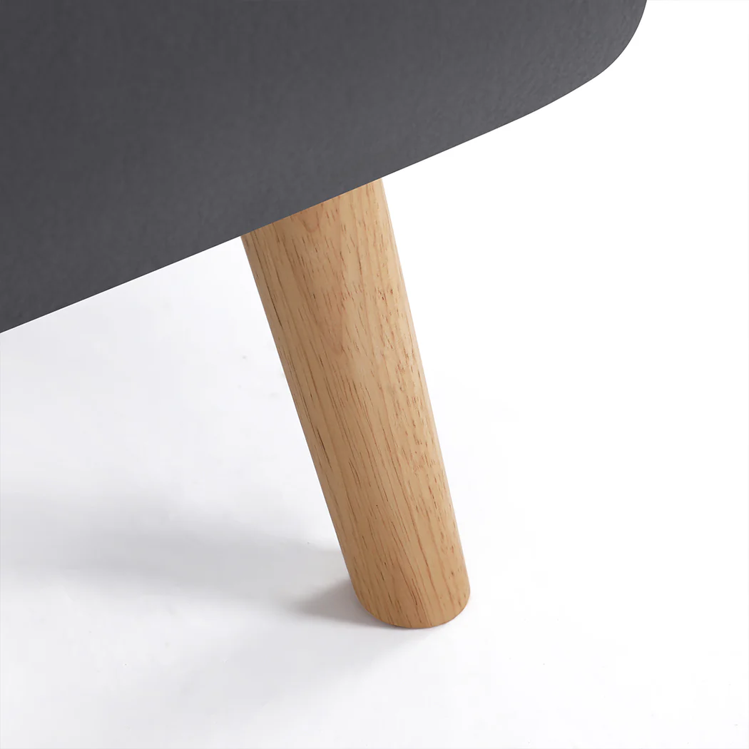 Levede Accent Chair Sofa Recliner Adjustable Grey - Image 5