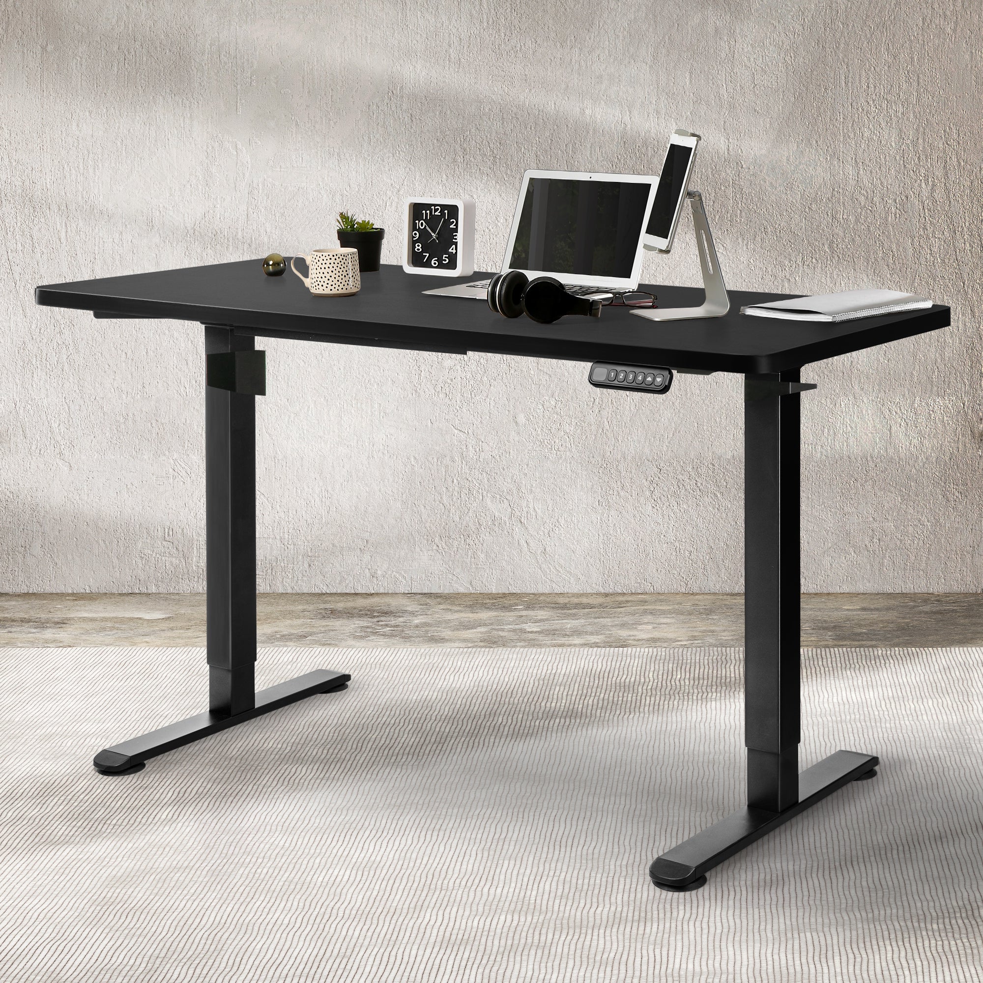 Levede Desktop For Motorised Adjustable Black 120X60CM - Image 6