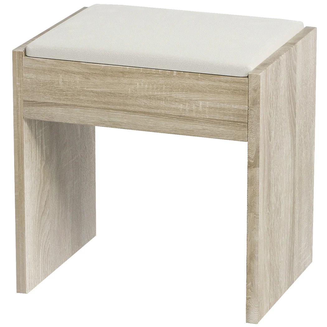 Levede Dressing Table Stool Set Makeup Mirror Led - Image 3