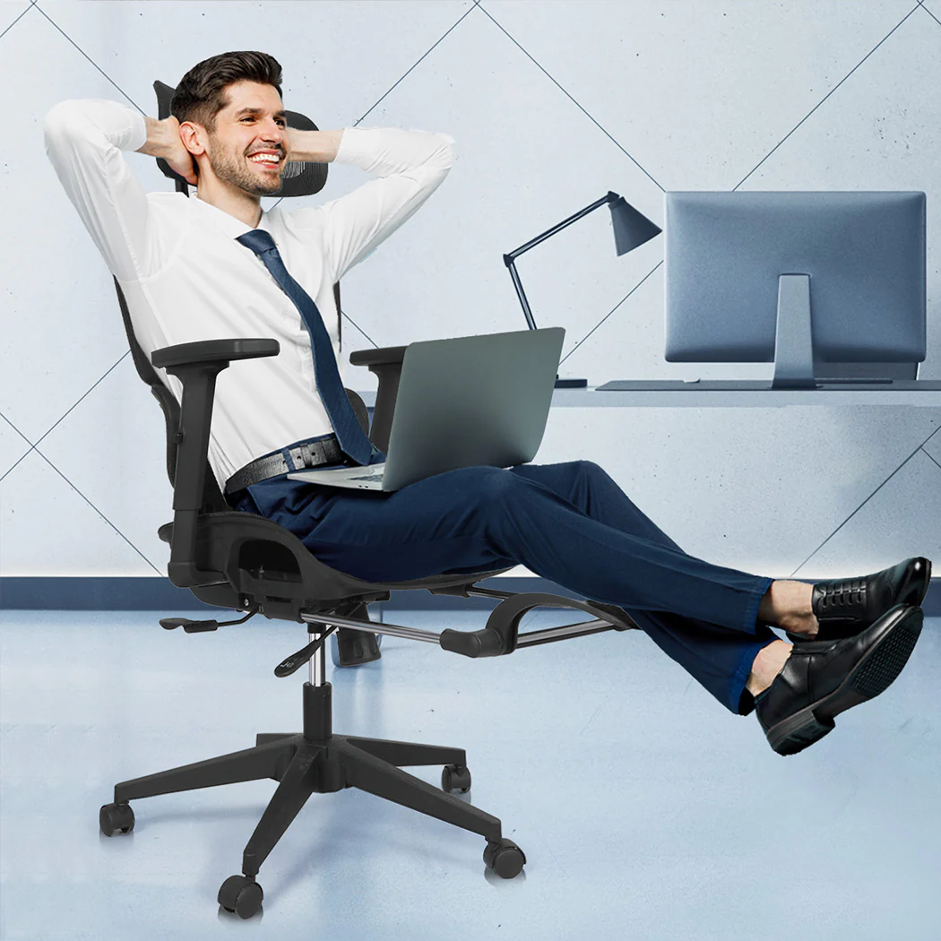 LEVEDE Ergonomic Office Chair Mesh Executive Seat - Image 7