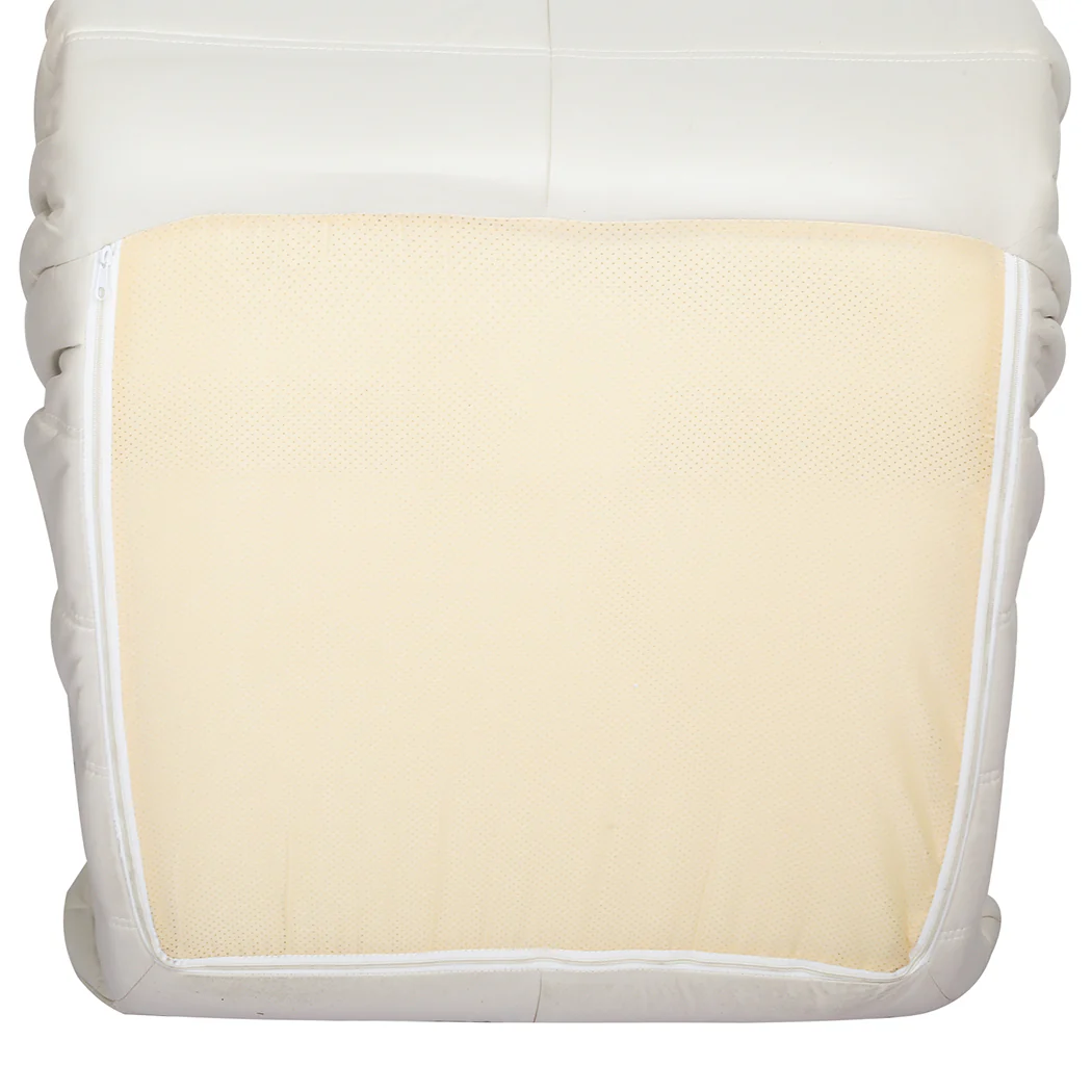 Levede Floor Chair Caterpillar Sofa Beige - Image 4