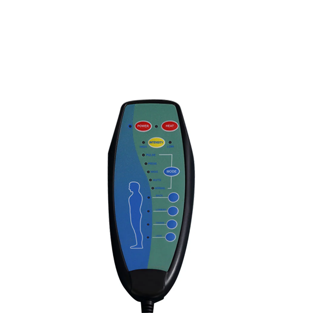 Levede Massage Chair Recliner 360 Swivel Black - Image 5