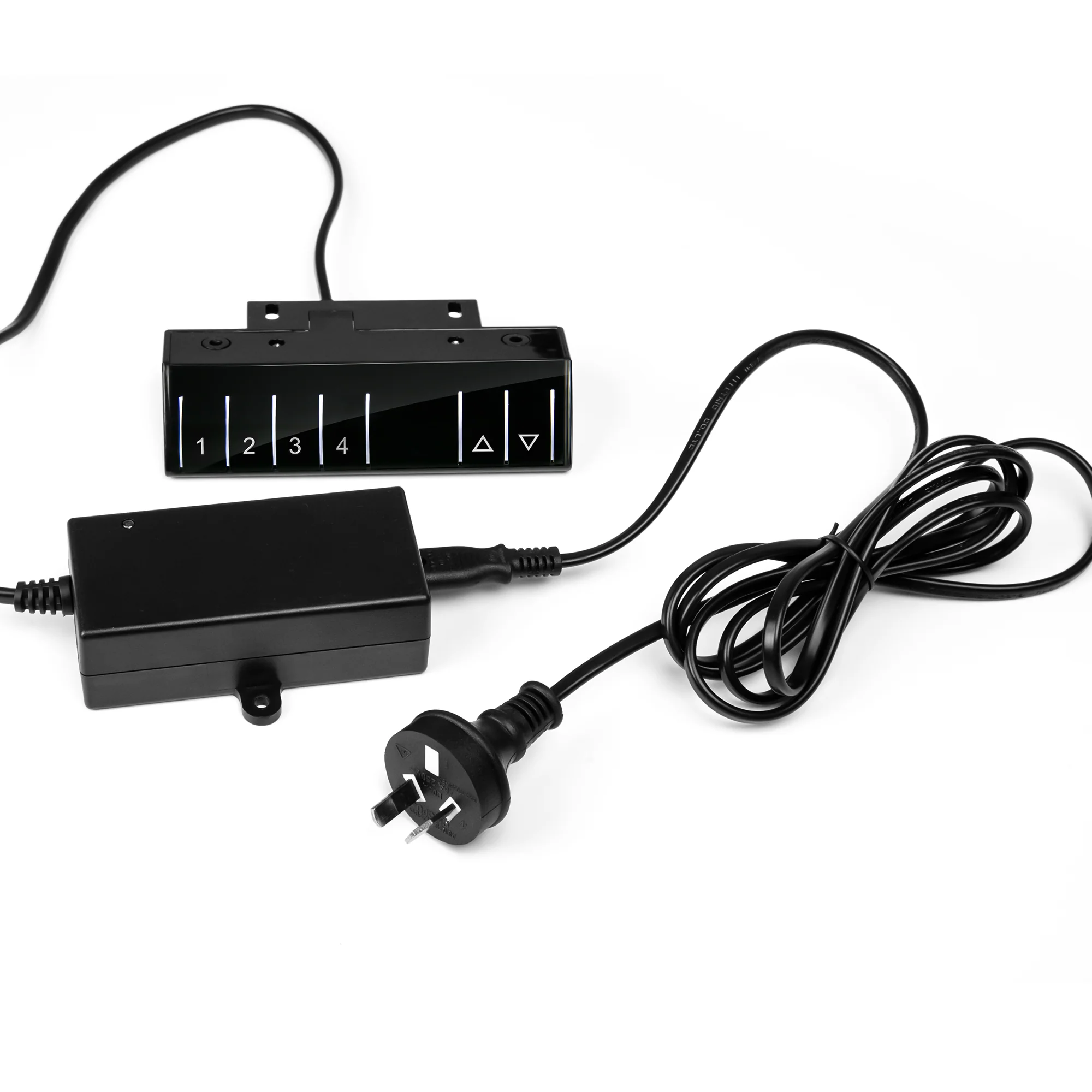 Levede Motorised Standing Desk Adjustable 140cm Black 1000x 1MM - Image 5