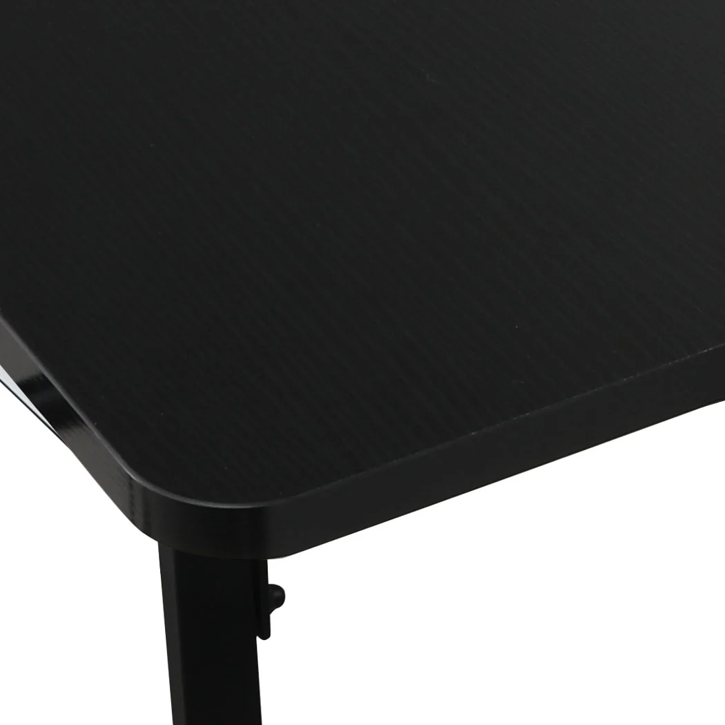 Levede Office Desk Computer Laptop Desks Black - Image 3