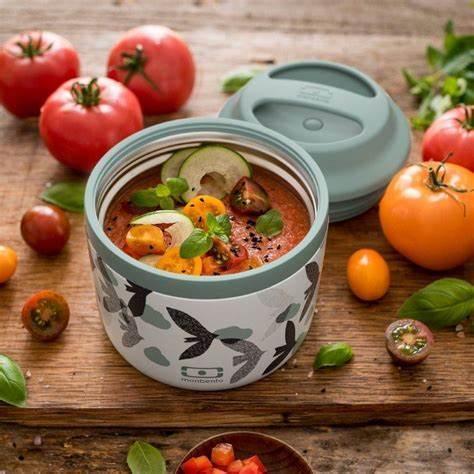 Monbento Element Graphic 550ML Thermos-Birds Birds - Image 4