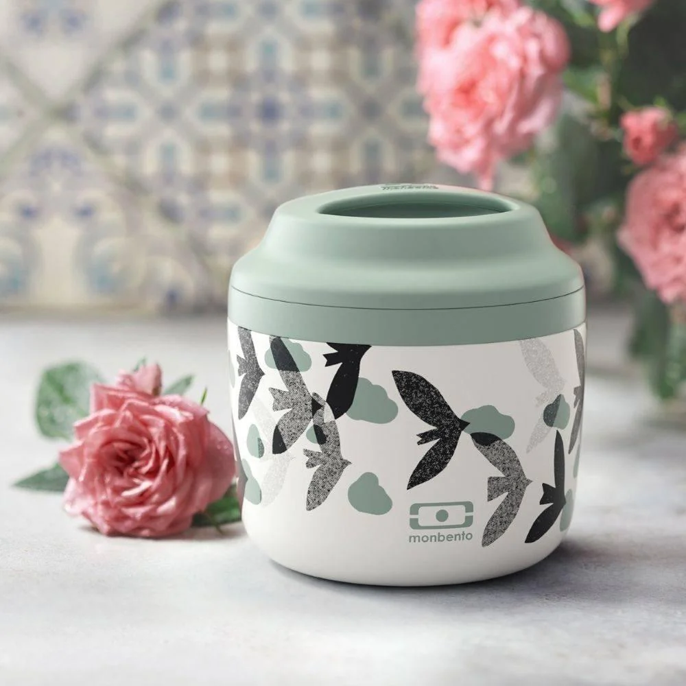 Monbento Element Graphic 550ML Thermos-Birds Birds - Image 5