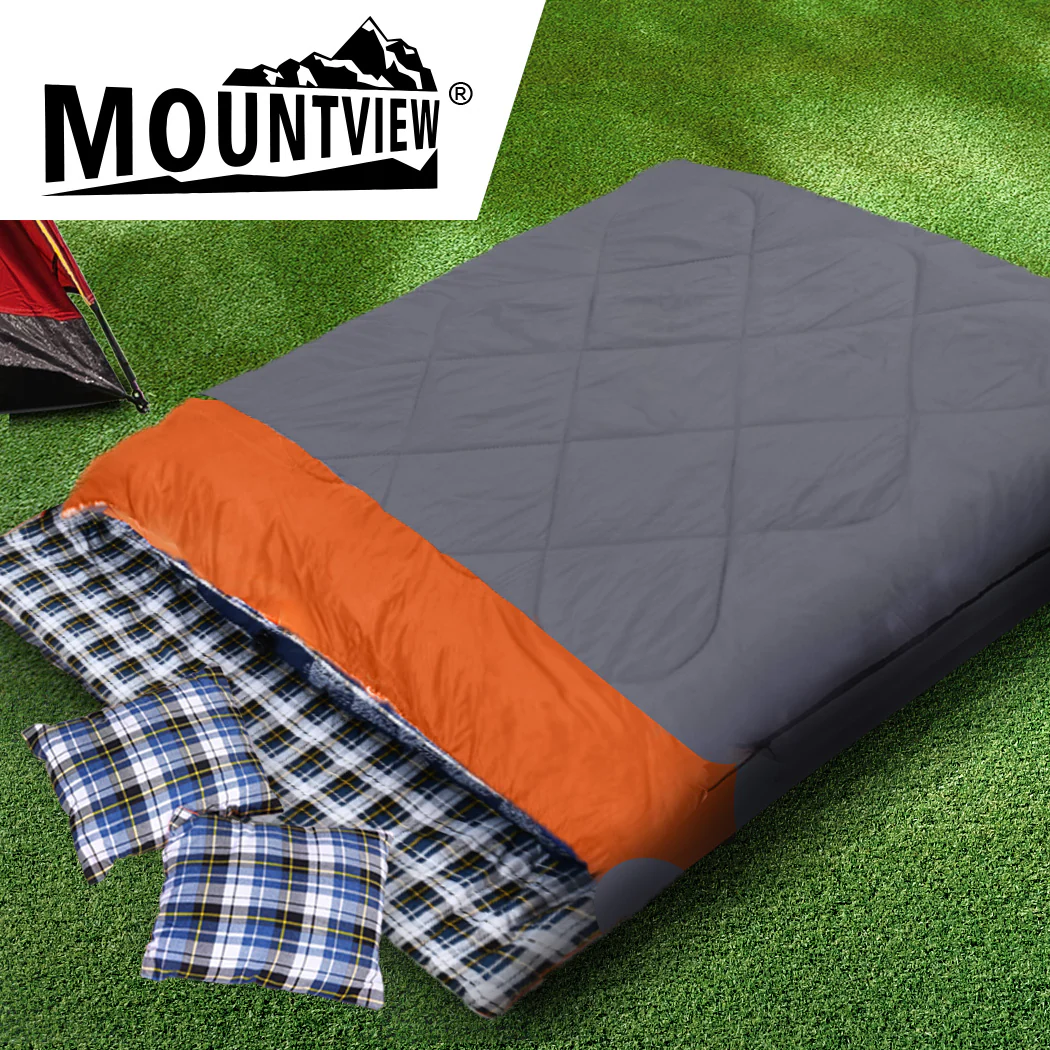 Mountview Double Sleeping Bag Bags Outdoor - Image 6