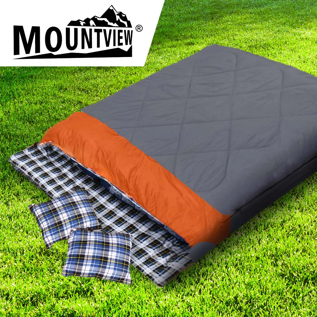 Mountview Double Sleeping Bag Bags Outdoor - Image 7