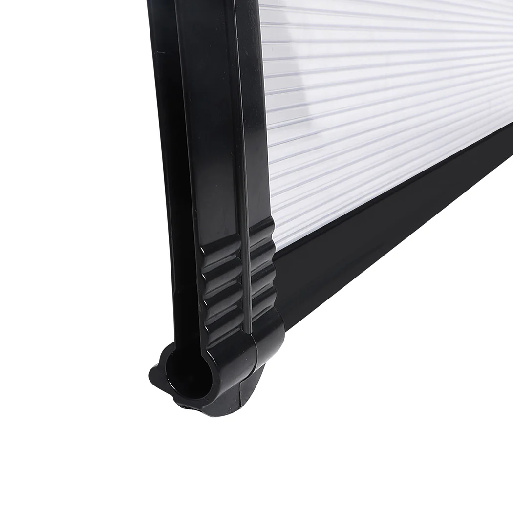 Mountview Window Door Awning Outdoor 1M X 1.2M Transparent 1x1.2M - Image 3