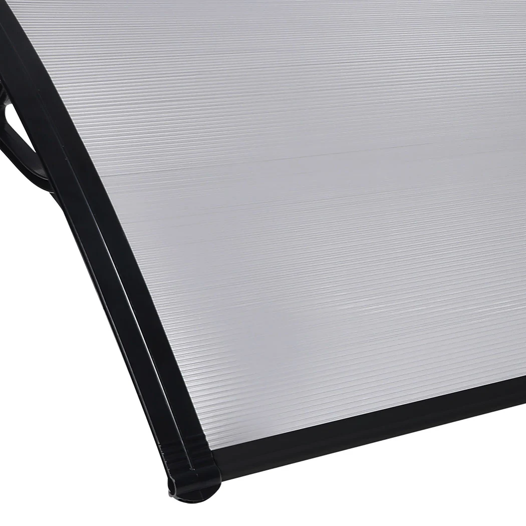 Mountview Window Door Awning Outdoor 1M X 1.2M Transparent 1x1.2M - Image 4