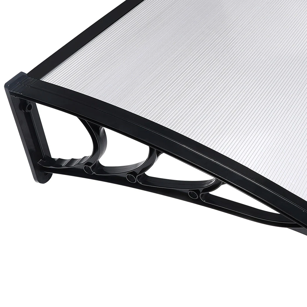 Mountview Window Door Awning Outdoor 1M X 1.2M Transparent 1x1.2M - Image 5