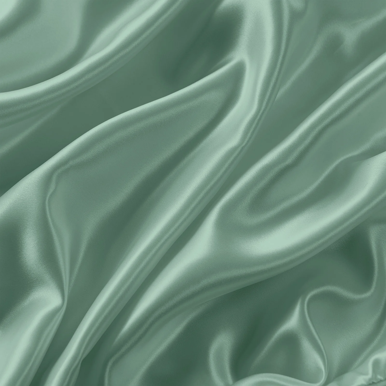 MULBERRY SILK PILLOW CASE TWIN PACK - SIZE: 51X76CM - MINT - Image 6