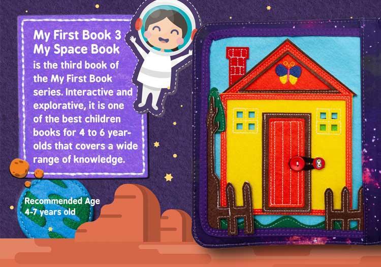 My First Book 3 | Busy Book | My Space Book - Image 8