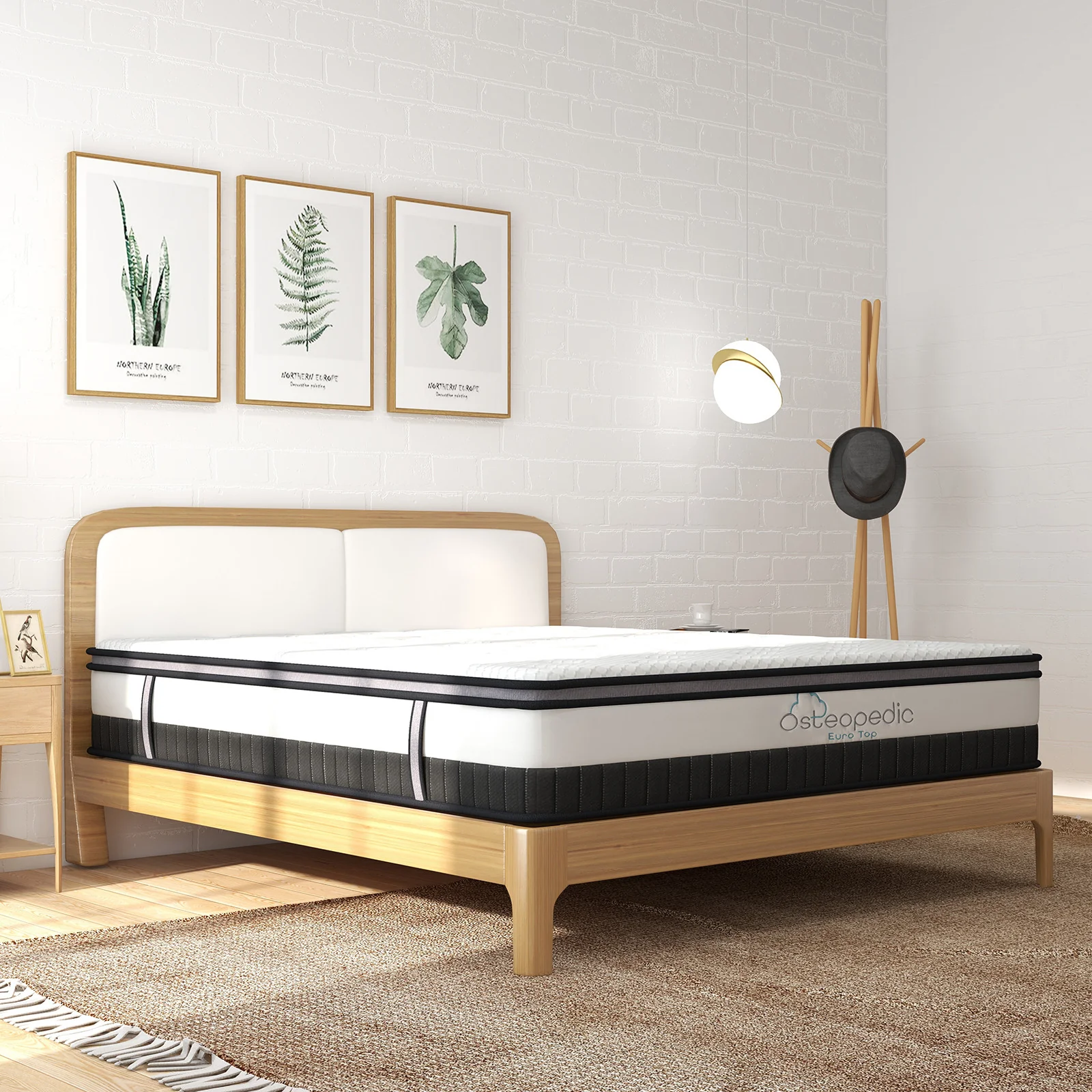 Osteopedic Euro Top Pocket Spring Mattress - King Single - Image 4