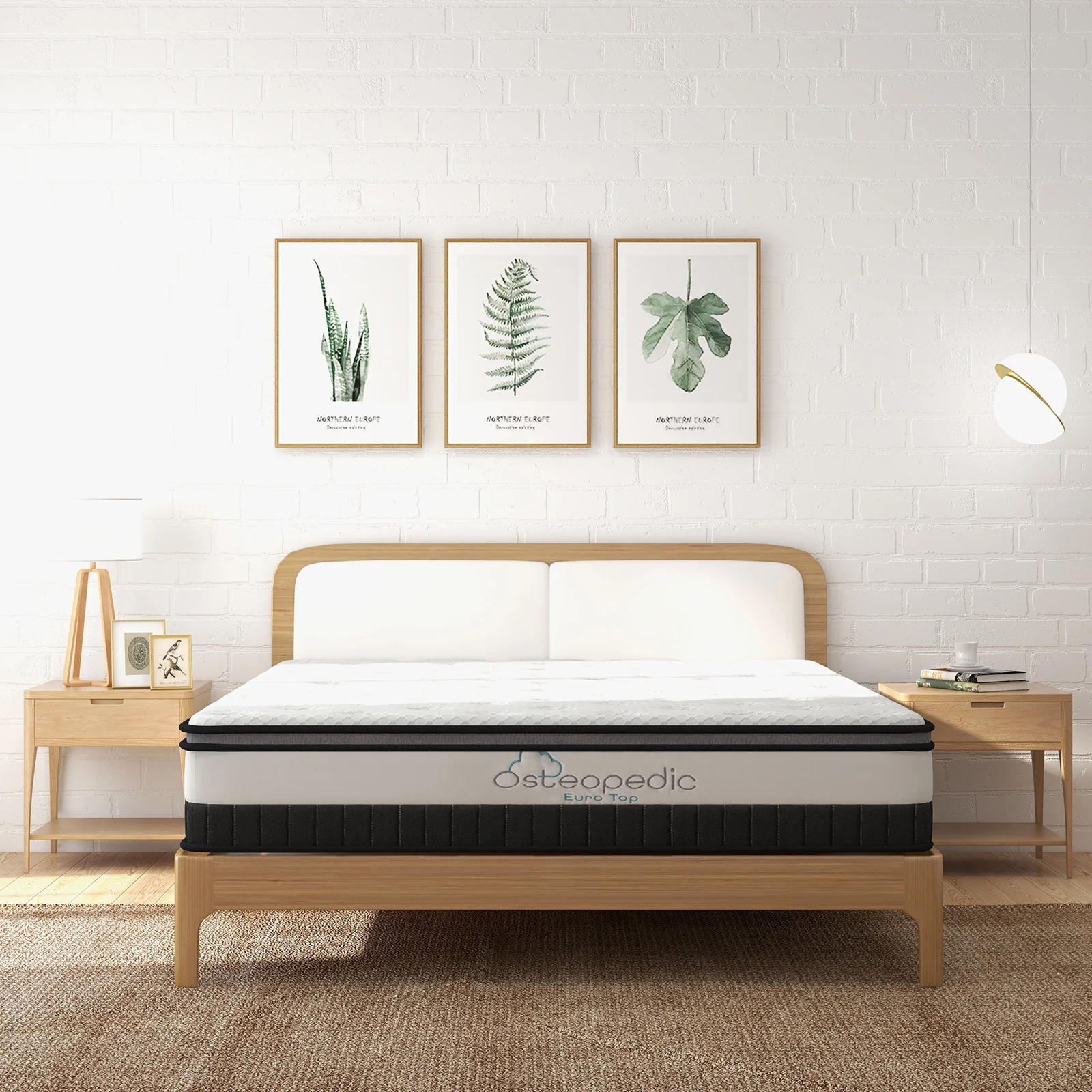 Osteopedic Euro Top Pocket Spring Mattress - King Single - Image 5