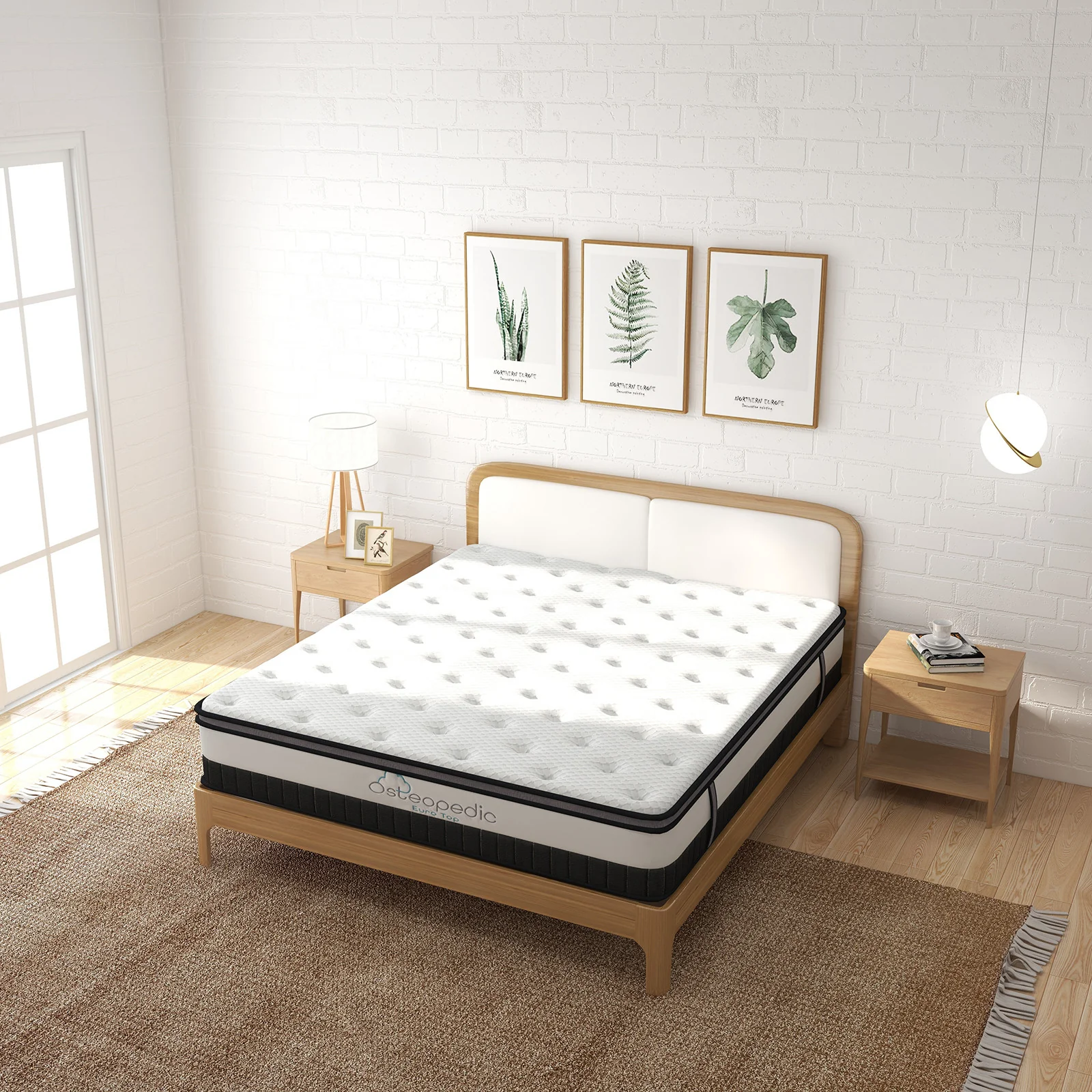 Osteopedic Euro Top Pocket Spring Mattress - King Single - Image 6