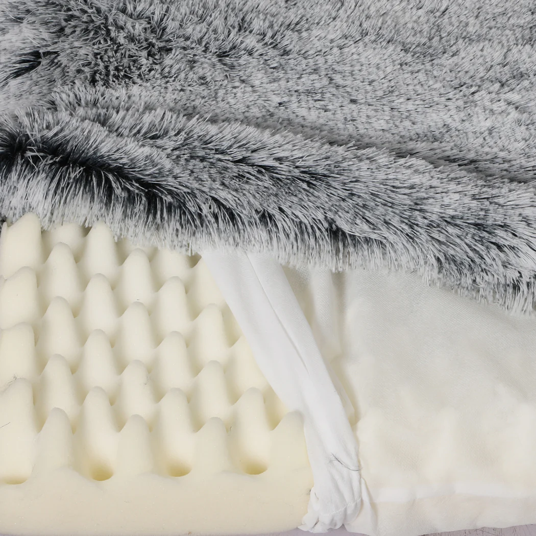 PaWz Dog Mat Pet Calming Bed Memory XXL Charcoal XX-Large - Image 3