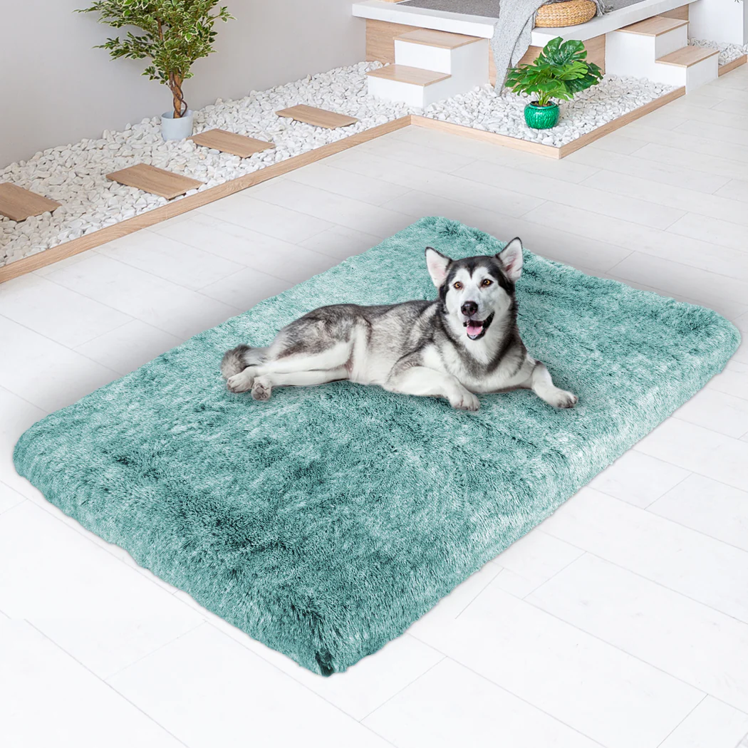 PaWz Dog Mat Pet Calming Bed Memory XXL Green XX-Large - Image 7