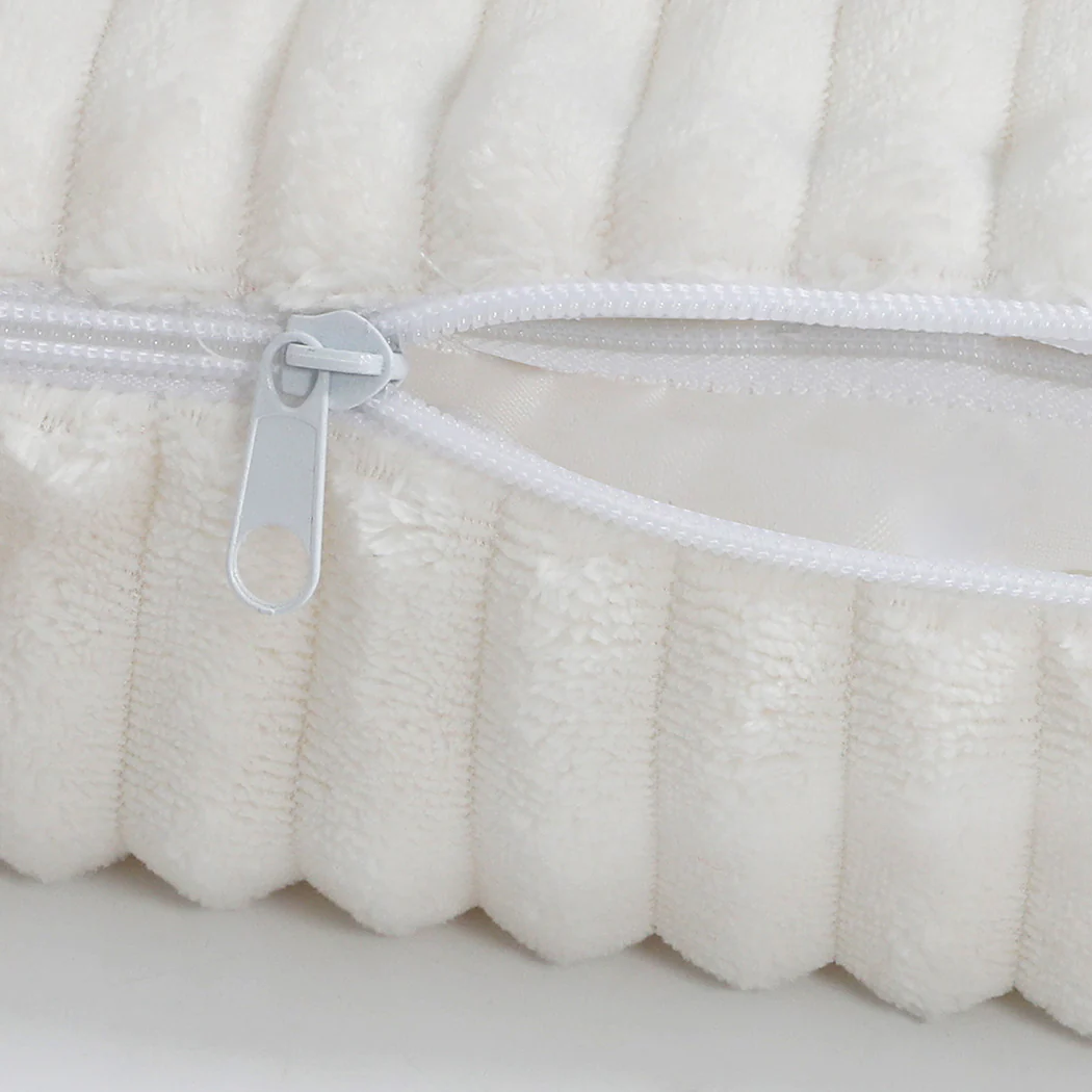 Pawz XL Size Orthopedic Dog Bed with Corduroy Removable Cover Waterproof Washable Beige - Image 5