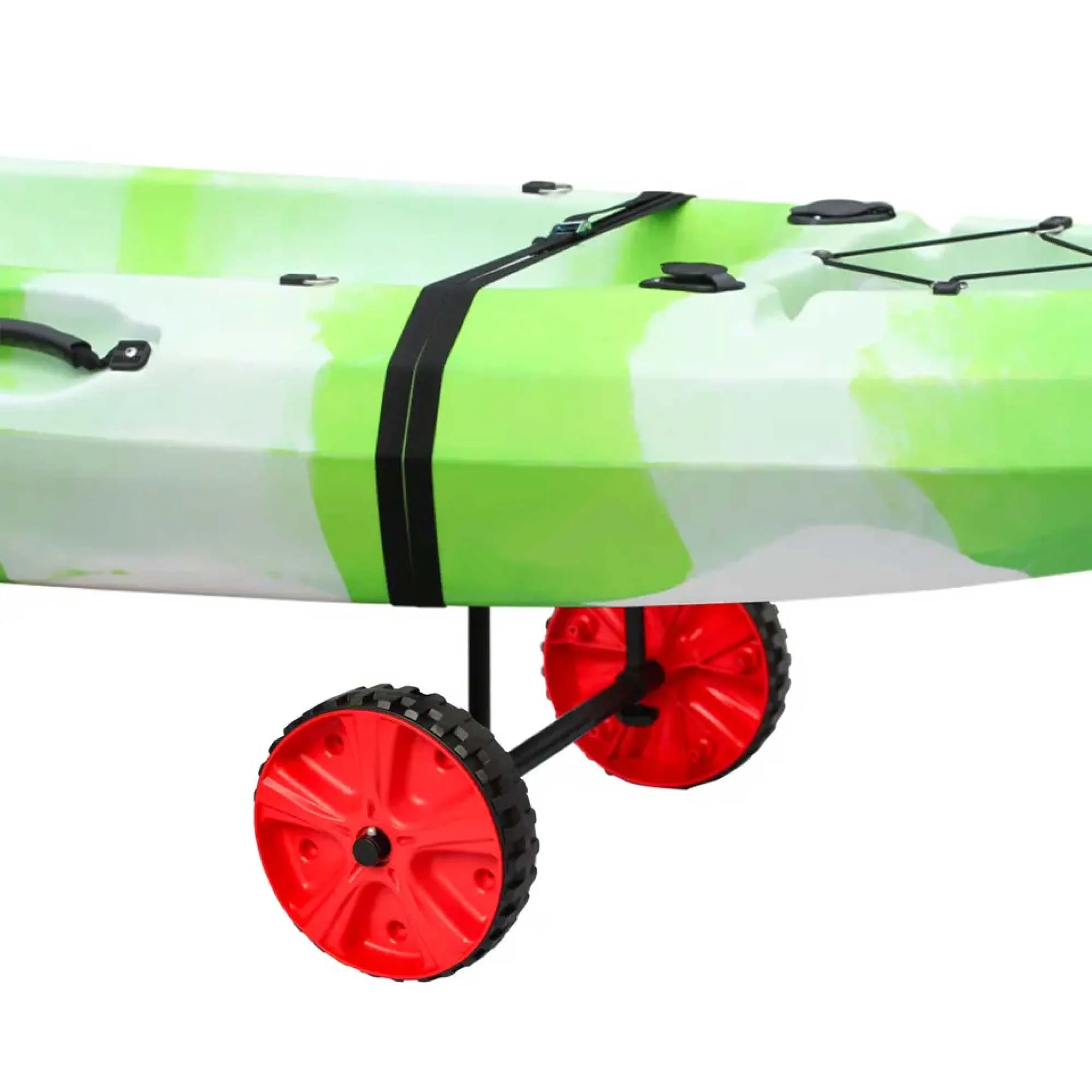Sit On Top Kayak Trolley - Beach Canoe Boat Transporter Cart - Image 4