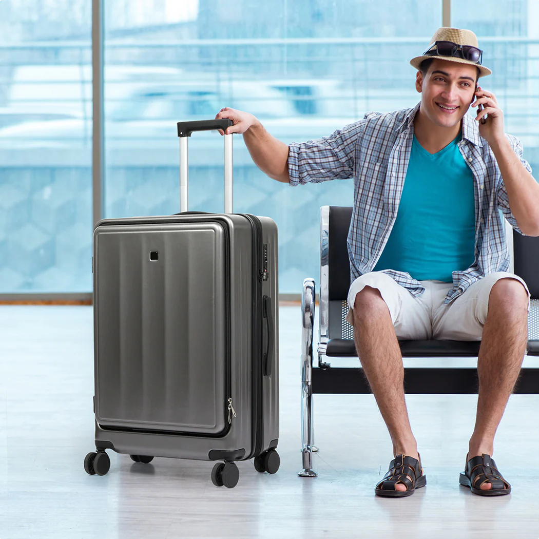 Slimbridge 24"Luggage Trolley Travel Suitcase - Image 6