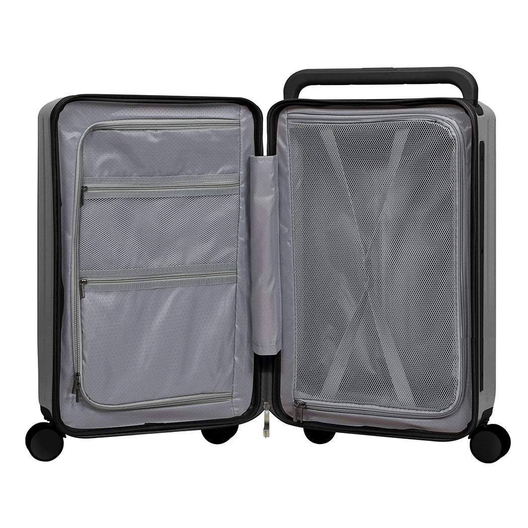 Slimbridge 26" Luggage Wide Handle Hard Case Grey - Image 5