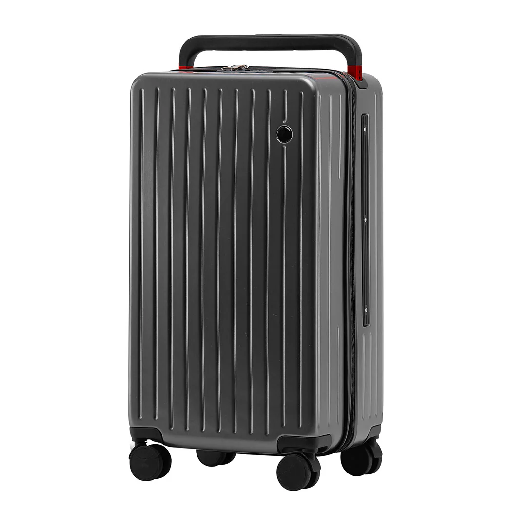 Slimbridge 26" Luggage Wide Handle Hard Case Grey - Image 9