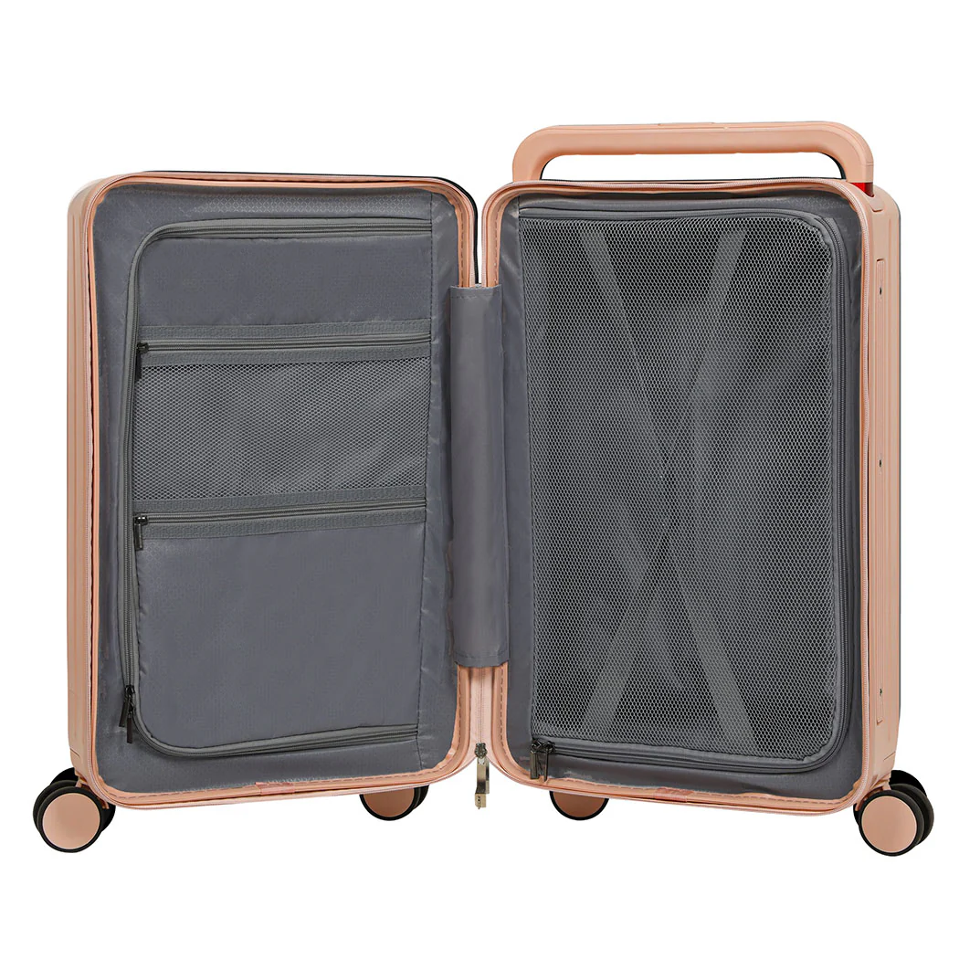 Slimbridge 26" Luggage Wide Handle Hard Case Pink - Image 5