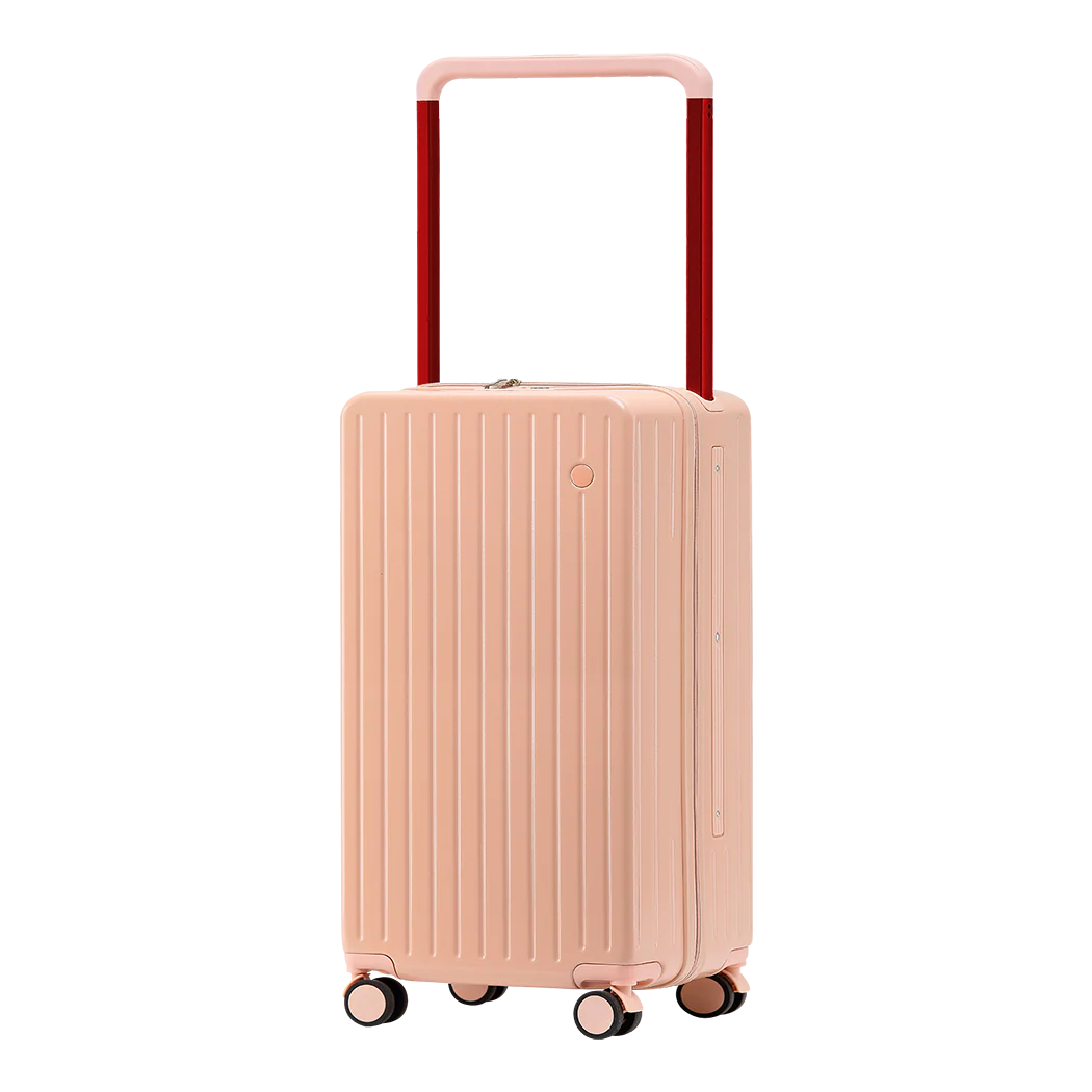Slimbridge 26" Luggage Wide Handle Hard Case Pink - Image 8
