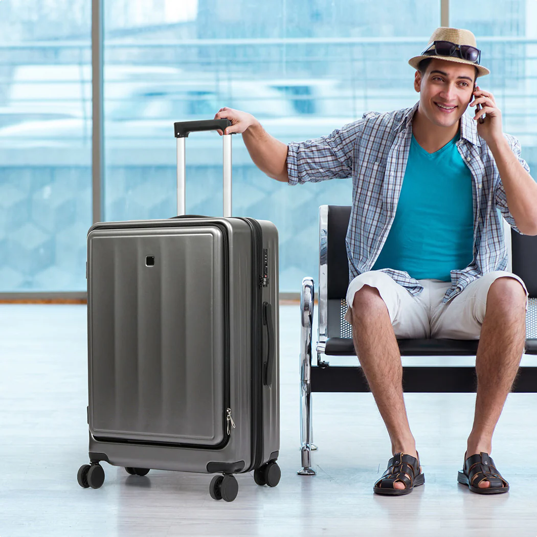 Slimbridge 26"Luggage Trolley Travel Suitcase - Image 6