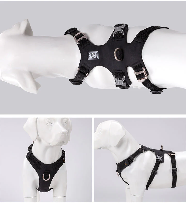 Whinhyepet Dog Harness - Black, 2XS - Image 3